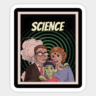 SCIENCE - Vintage Dark Humor Sticker